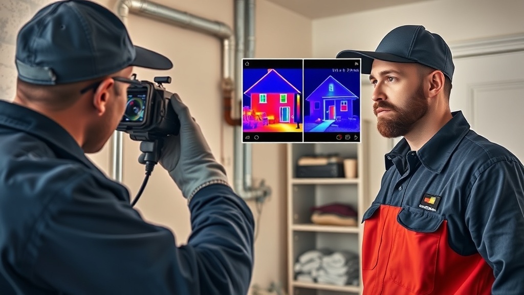 איך מתבצע איתור נזילות עם מצלמה תרמית?