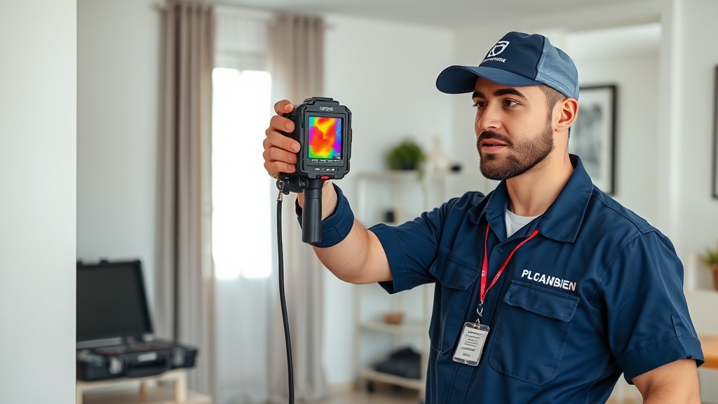 למה חשוב לבחור אינסטלטור מוסמך עם מצלמה תרמית?